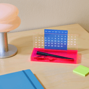 Alternative view of Colorplay Perpetual Calendar and Organizer - Blue