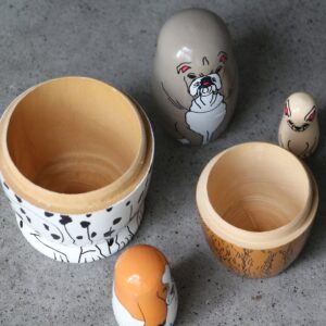 Nesting Dogs Set - Set of 5 - Multi - Image 4