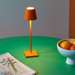 Nordic Micro Portable Desk Lamp - Terracotta Orange - Image 2