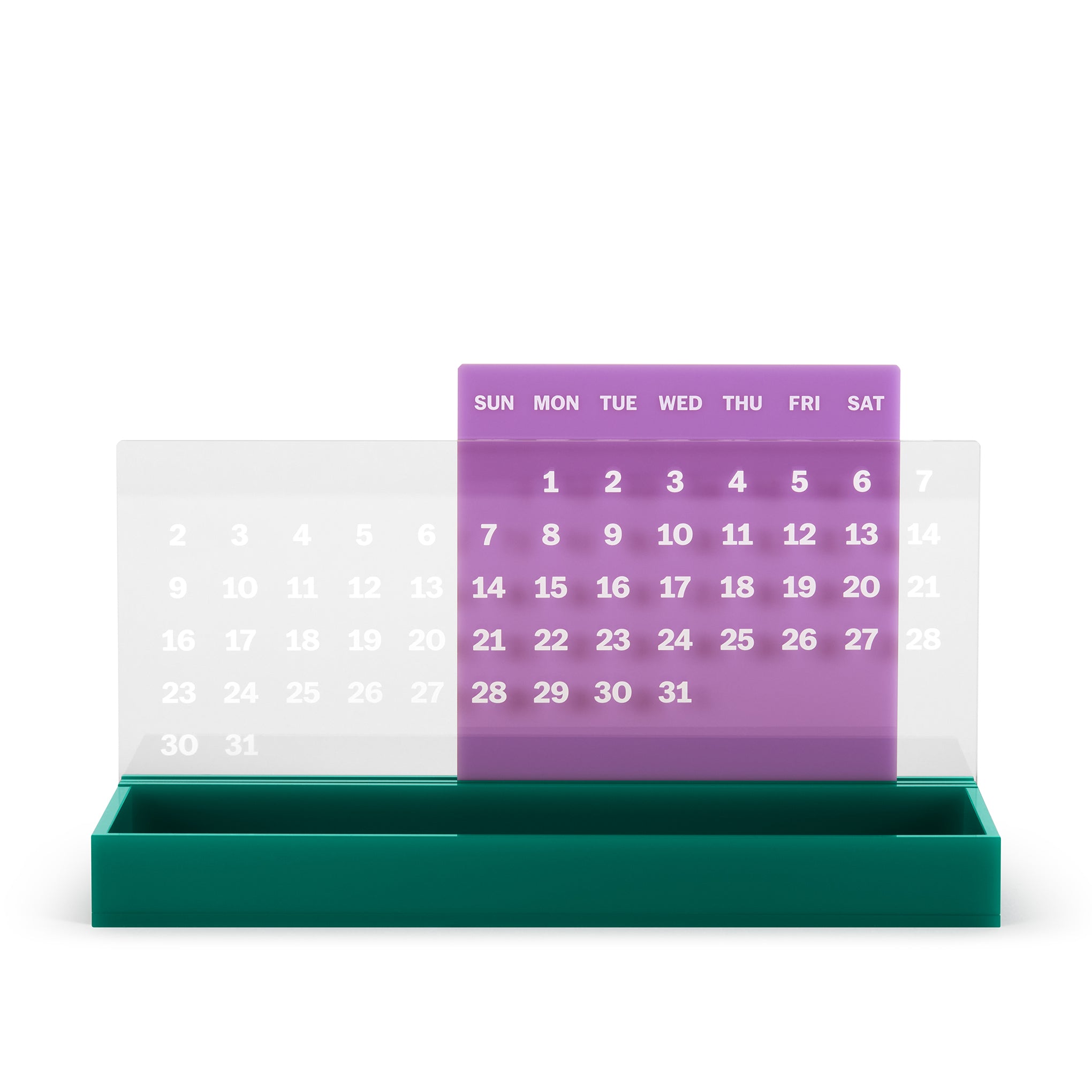 Colorplay Perpetual Calendar and Organizer - Pink