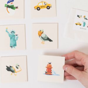 NYC Mini Gift Cards - Set of 6 - Multi - Image 3