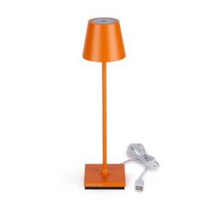 Nordic Micro Portable Desk Lamp - Terracotta Orange - Image 3
