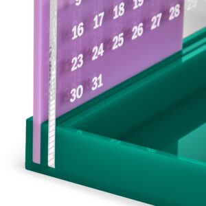 Colorplay Perpetual Calendar and Organizer - Pink - Image 4