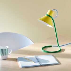 Alternative view of Loop de Loop Table Lamp - Yellow/ Green