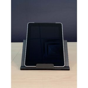 Alternative view of Classic Black Leather Tablet Stand