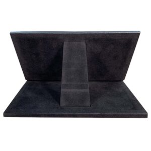 Classic Black Leather Tablet Stand - Image 5