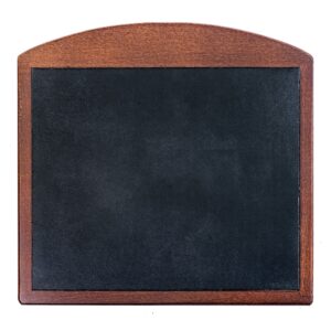 Alternative view of Walnut & Black Leather Mouse Pad