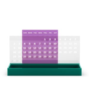Colorplay Perpetual Calendar and Organizer - Pink - Image 3