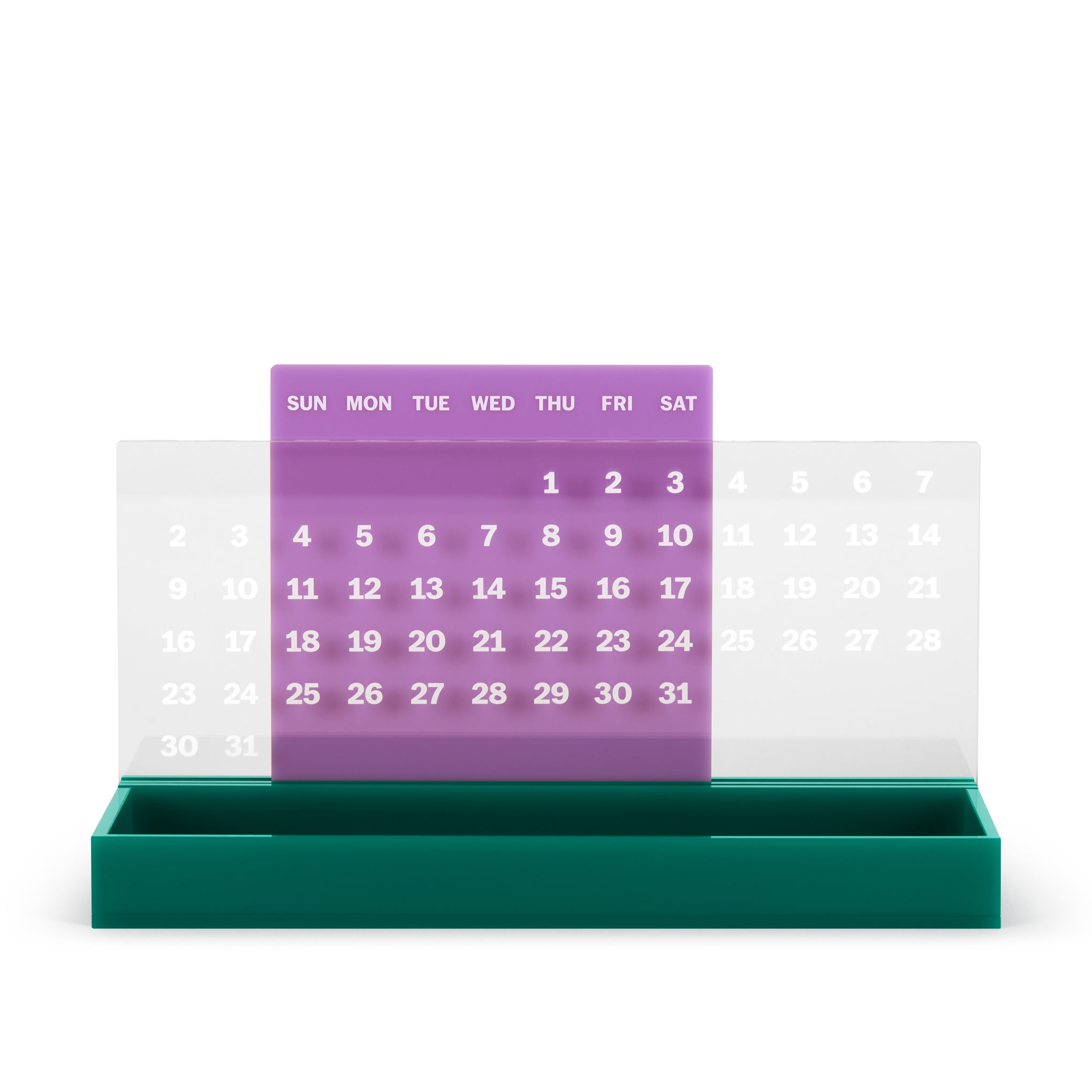Colorplay Perpetual Calendar and Organizer - Pink - Image 3