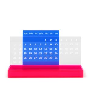 Colorplay Perpetual Calendar and Organizer - Blue - Image 3
