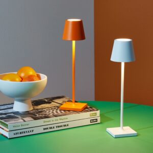 Nordic Micro Portable Desk Lamp - Terracotta Orange - Image 5