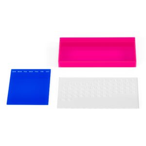 Colorplay Perpetual Calendar and Organizer - Blue - Image 5
